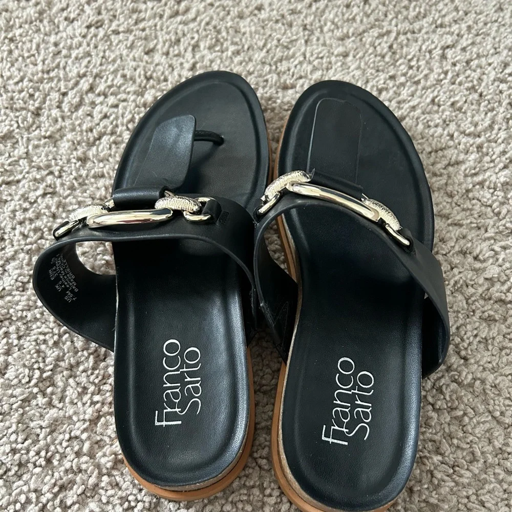 Franco Sarto leather sandals